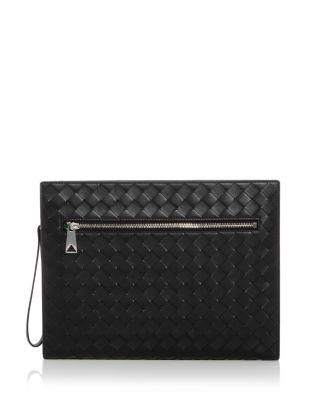 Intrecciato Leather Document Case by BOTTEGA VENETA