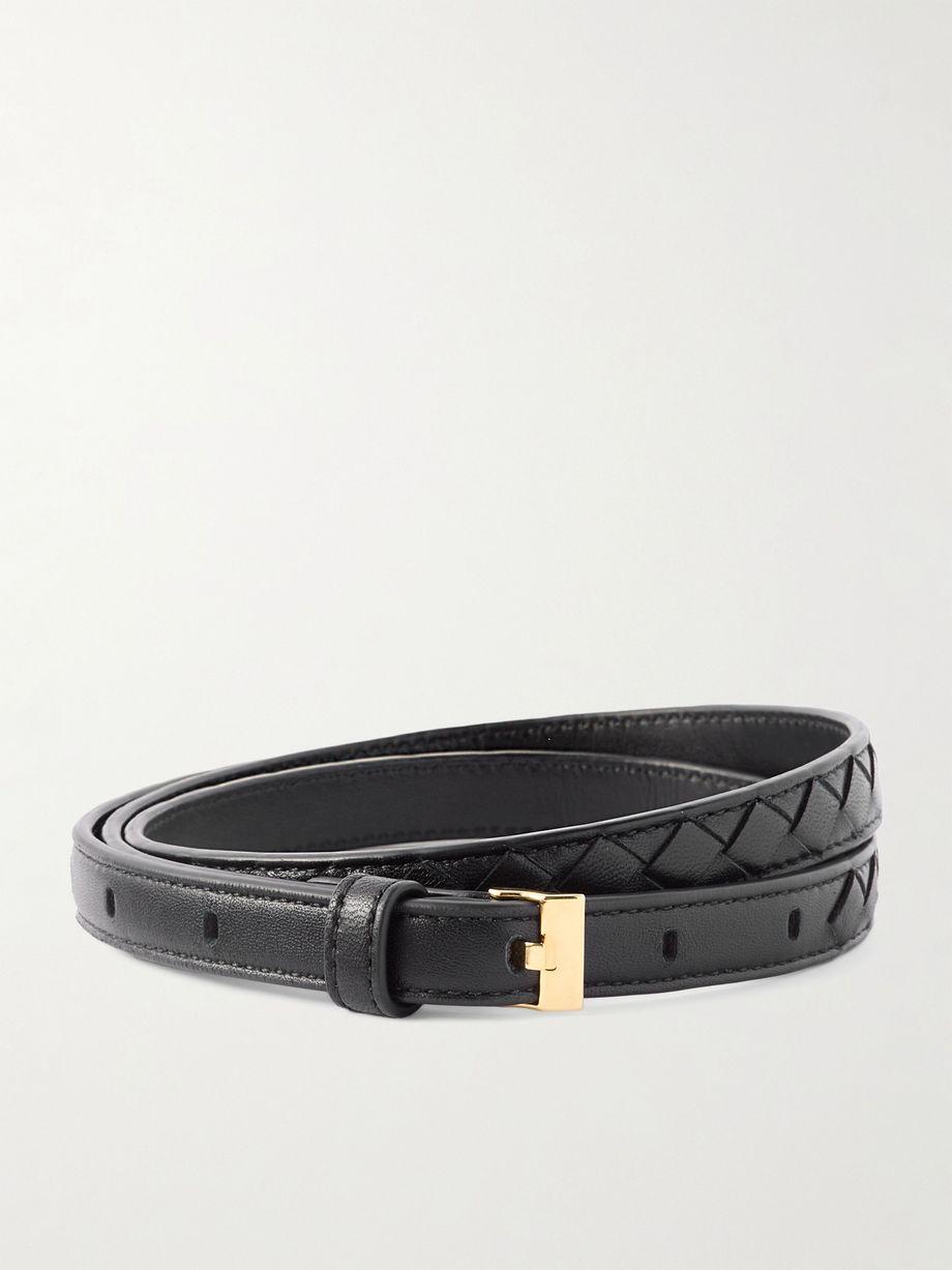 Intrecciato leather belt by BOTTEGA VENETA