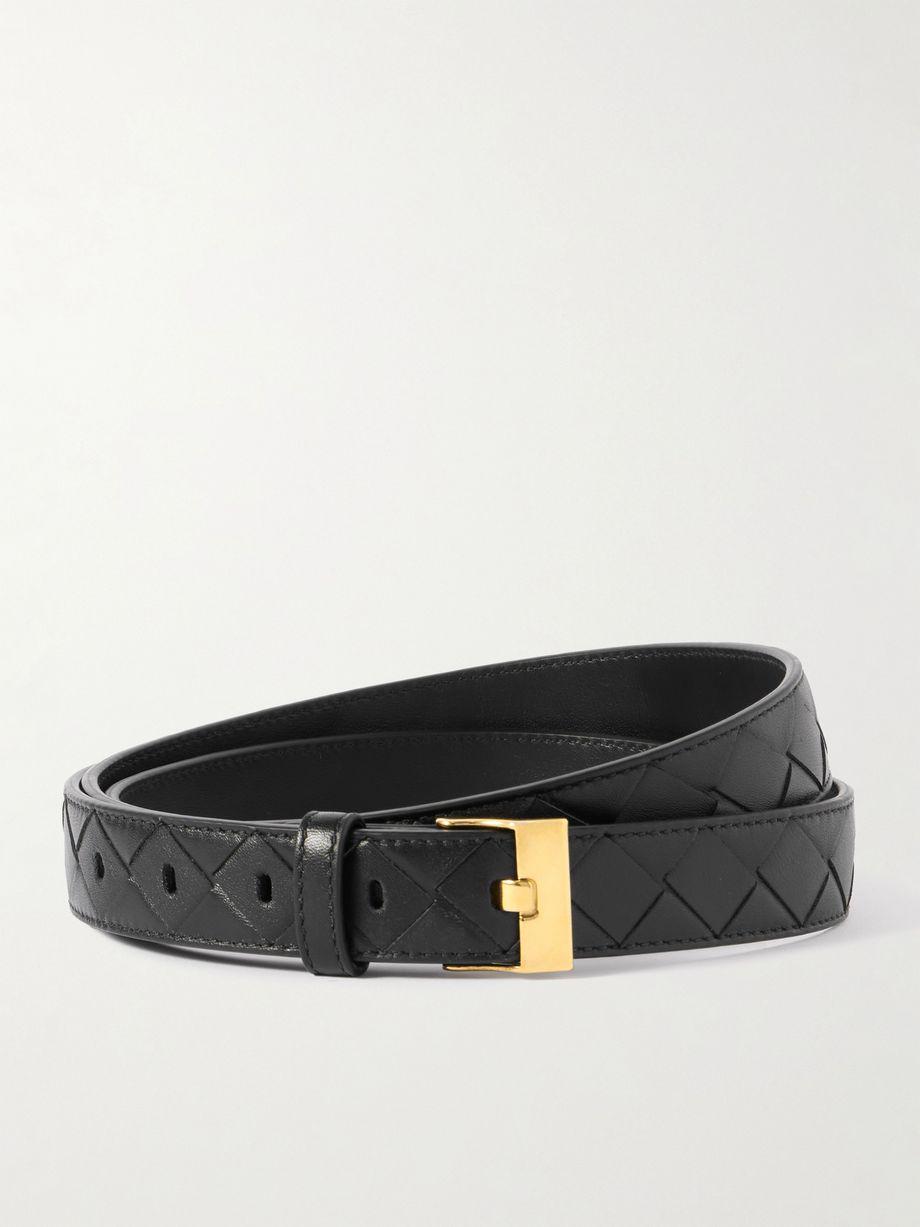 Intrecciato leather belt by BOTTEGA VENETA