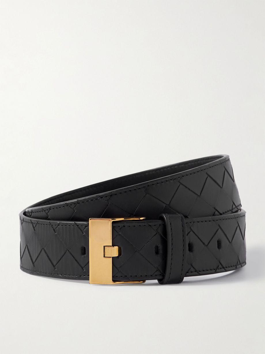 Intrecciato leather belt by BOTTEGA VENETA