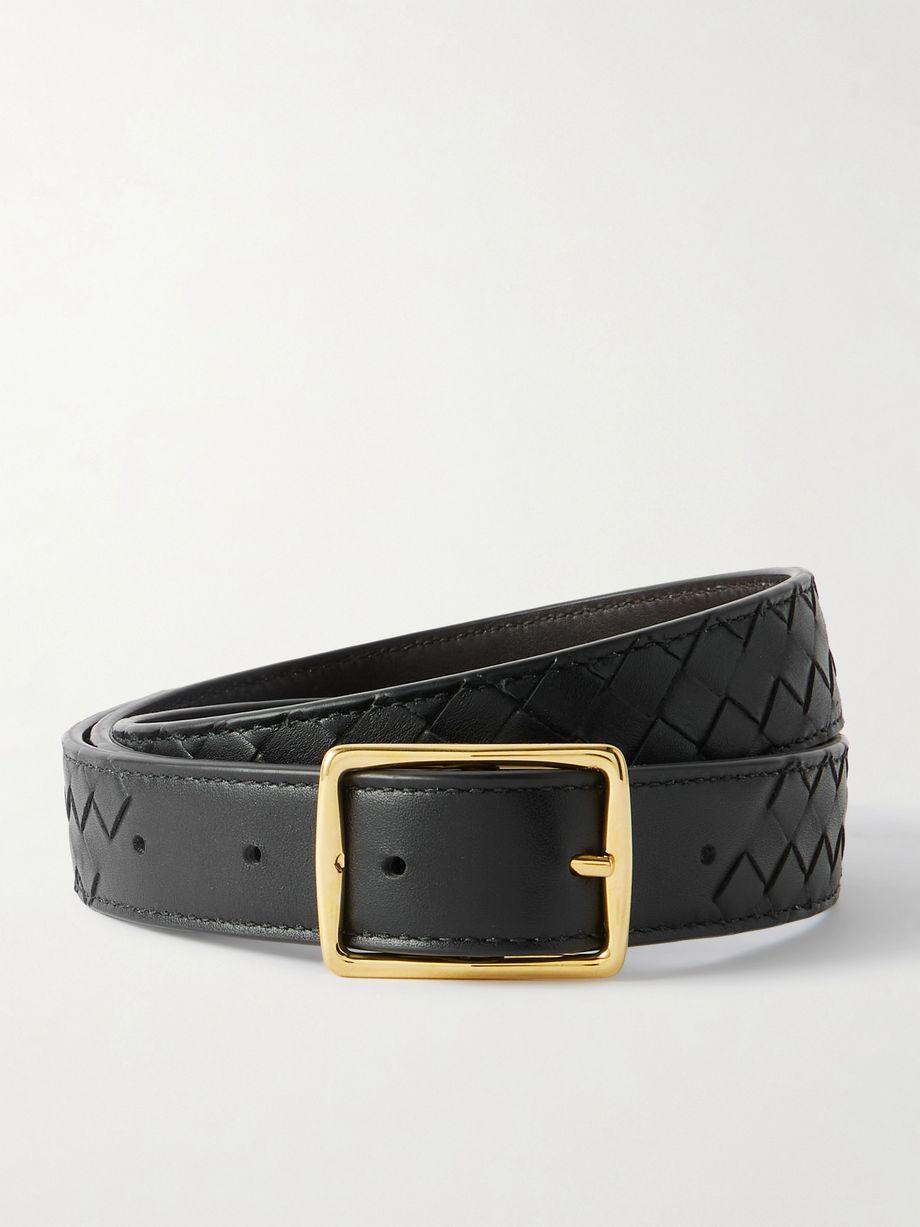 Intrecciato leather belt by BOTTEGA VENETA