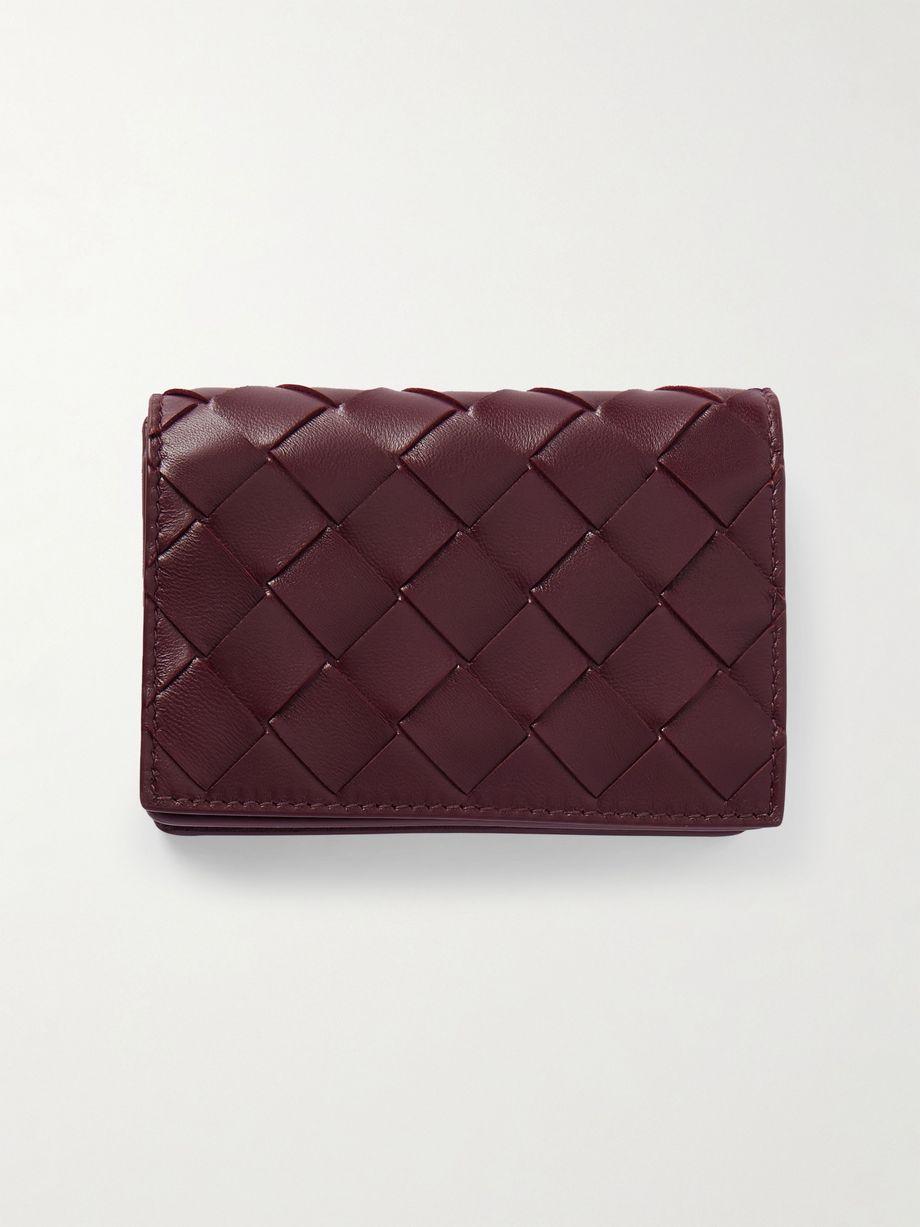 Intrecciato leather cardholder by BOTTEGA VENETA
