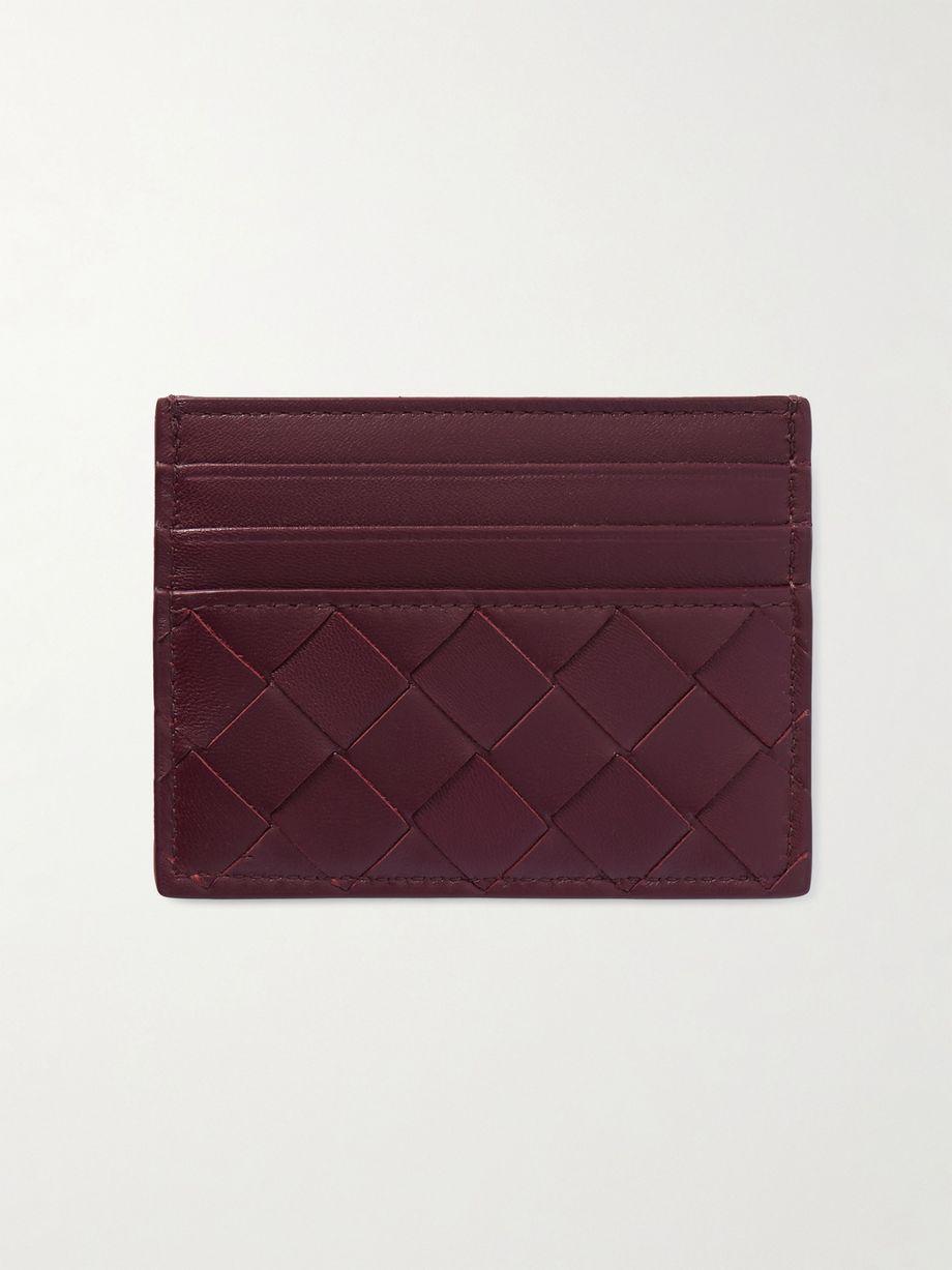 Intrecciato leather cardholder by BOTTEGA VENETA