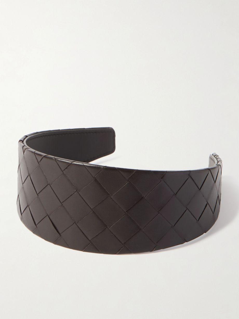 Intrecciato leather headband by BOTTEGA VENETA