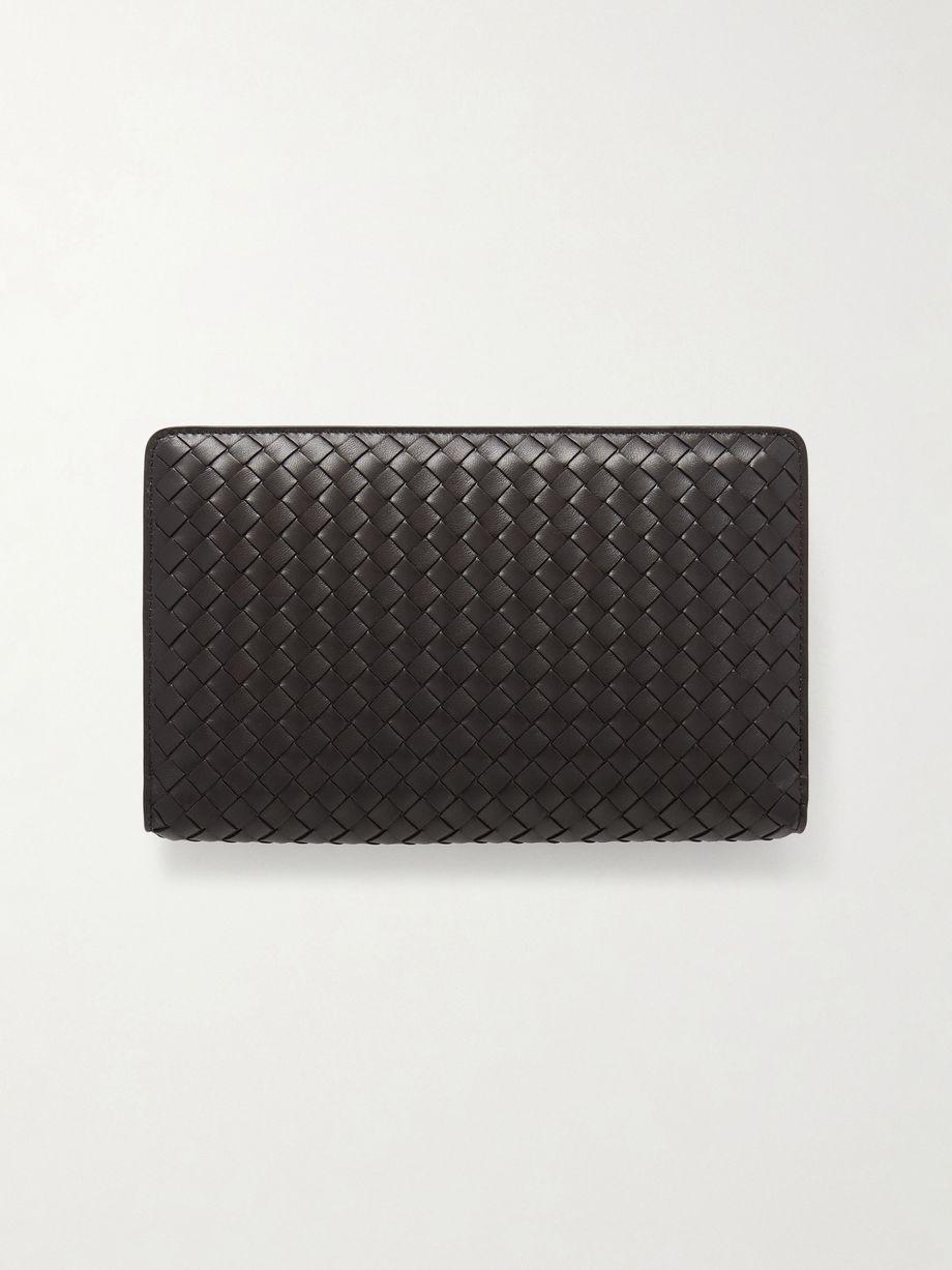 Intrecciato leather pouch by BOTTEGA VENETA