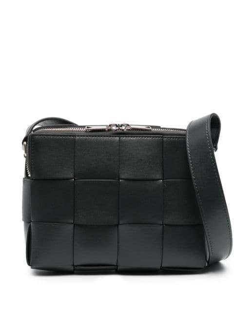 Intrecciato leather shoulder bag by BOTTEGA VENETA