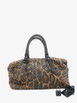 Intrecciato leopard-print handbag by BOTTEGA VENETA 