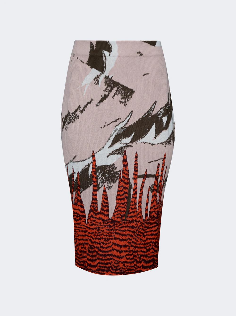 Jacquard Skirt Cameo  | The Webster by BOTTEGA VENETA