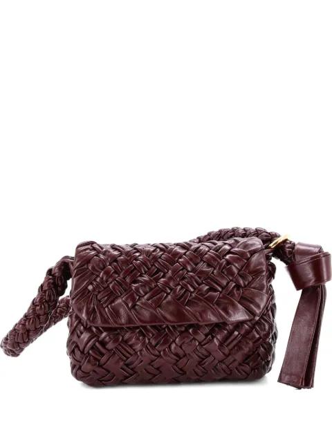 Kalimero Citta Intrecciato Plisse Leather shoulder bag by BOTTEGA VENETA Kalimero Citta Intrecciato Plisse Leather shoulder bag by BOTTEGA VENETA