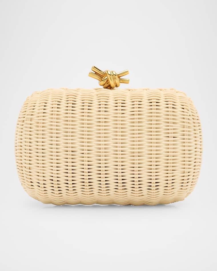 Knot Chain Rattan Crossbody Bag by BOTTEGA VENETA