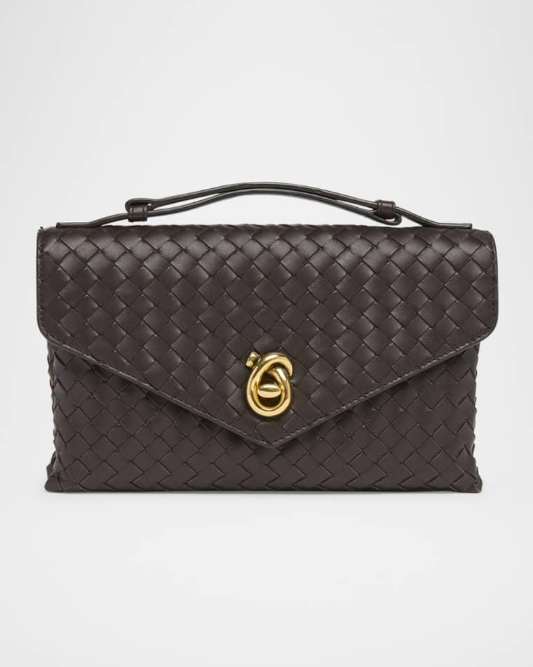 Knot Lock Leather Top-Handle Bag by BOTTEGA VENETA