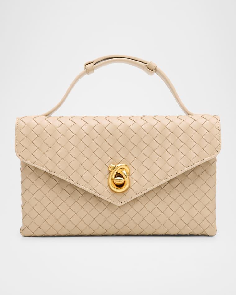 Knot Lock Leather Top-Handle Bag by BOTTEGA VENETA