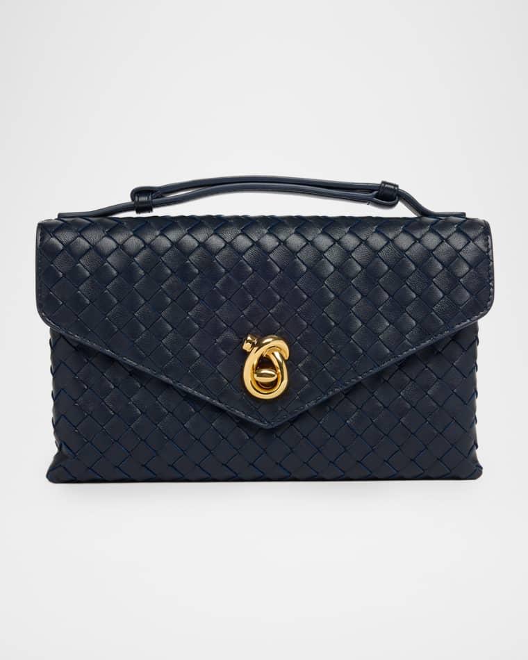 Knot Lock Leather Top-Handle Bag by BOTTEGA VENETA