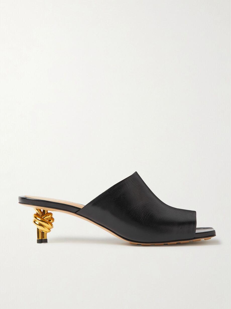 Knot leather mules by BOTTEGA VENETA