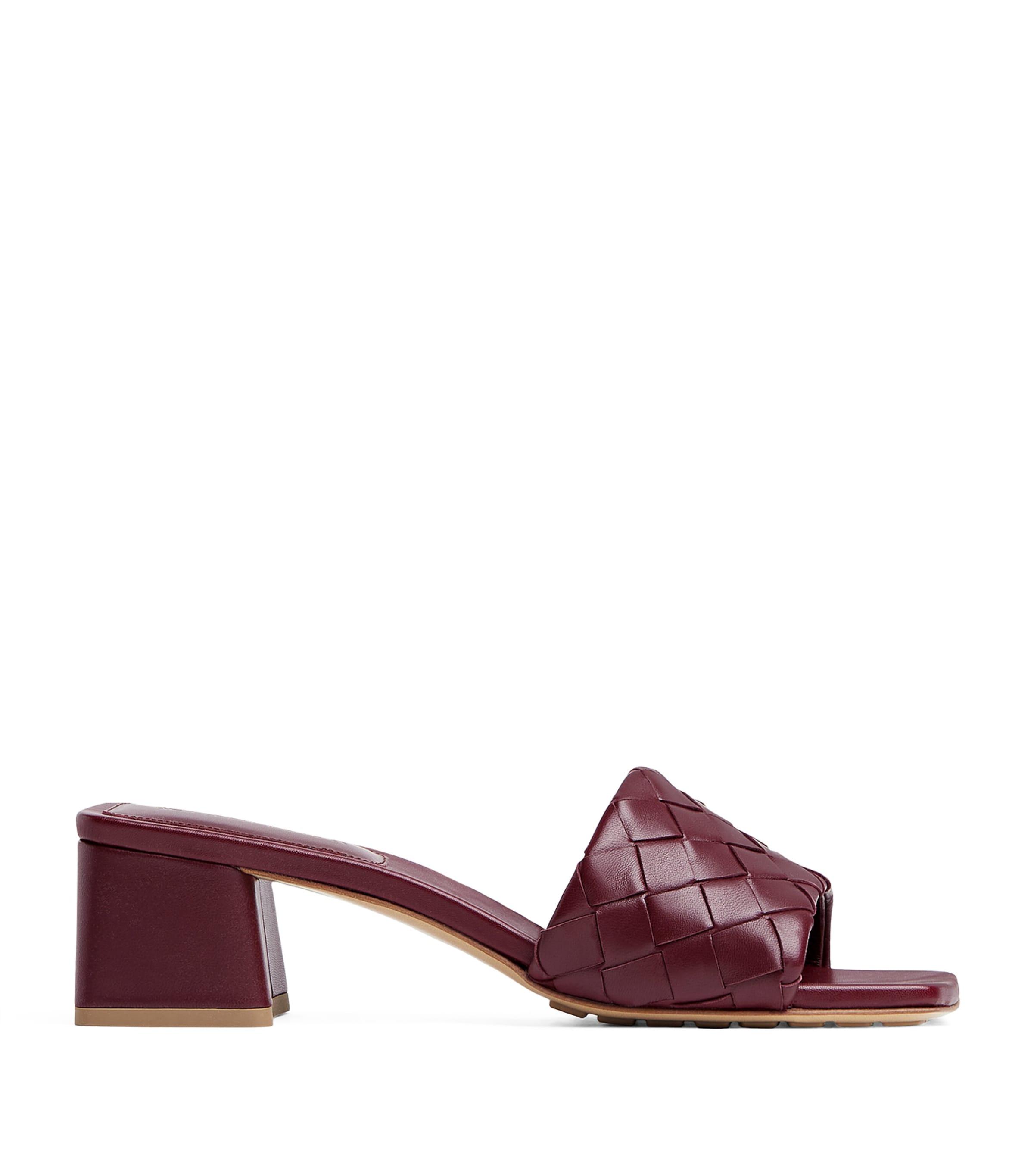Lambskin Parco Heeled Mules 45 by BOTTEGA VENETA