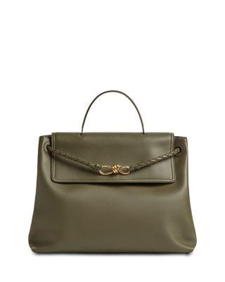 Large Ciao Ciao Leather Top Handle Bag by BOTTEGA VENETA