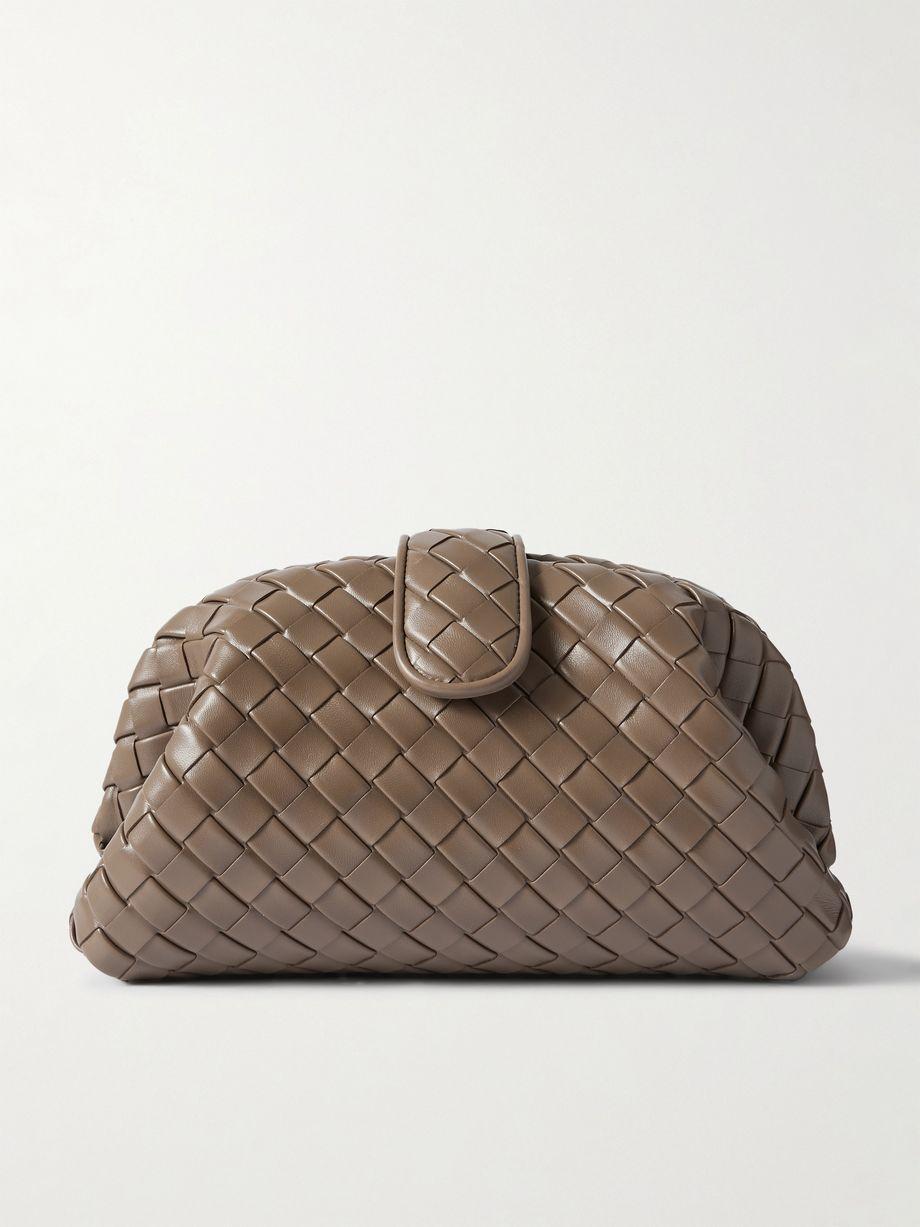 Lauren 1980 small Intrecciato leather clutch by BOTTEGA VENETA