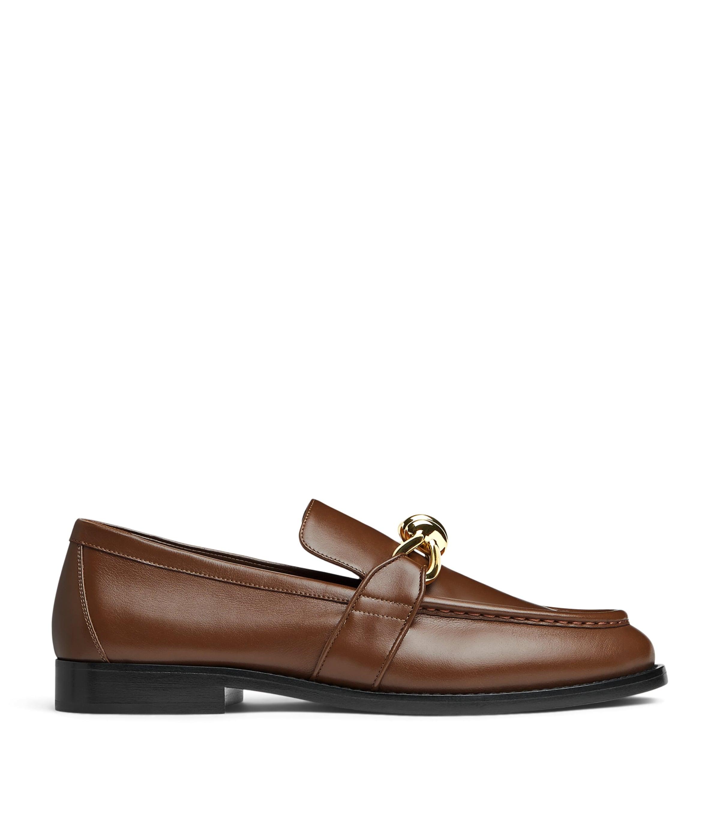 Leather Astaire Loafers by BOTTEGA VENETA