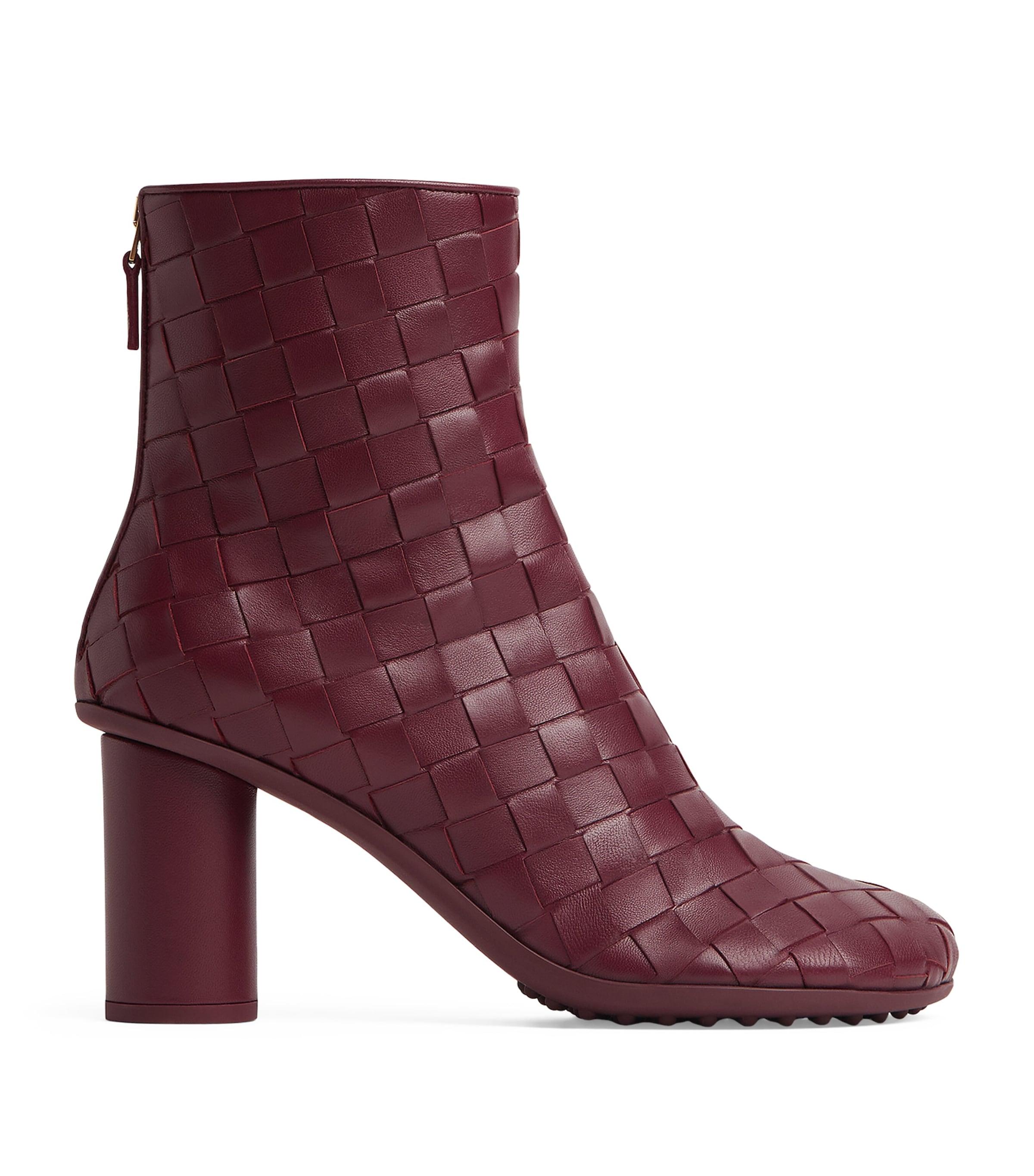 Leather Atomic Ankle Boots 75 by BOTTEGA VENETA