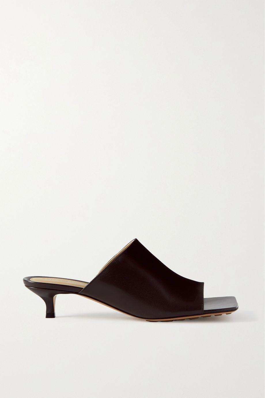 Leather mules by BOTTEGA VENETA
