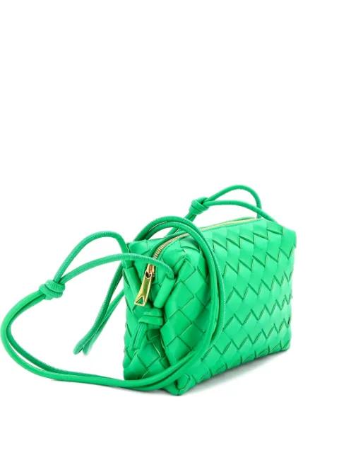 Loop Intrecciato Nappa Mini crossbody bag by BOTTEGA VENETA Loop Intrecciato Nappa Mini crossbody bag by BOTTEGA VENETA