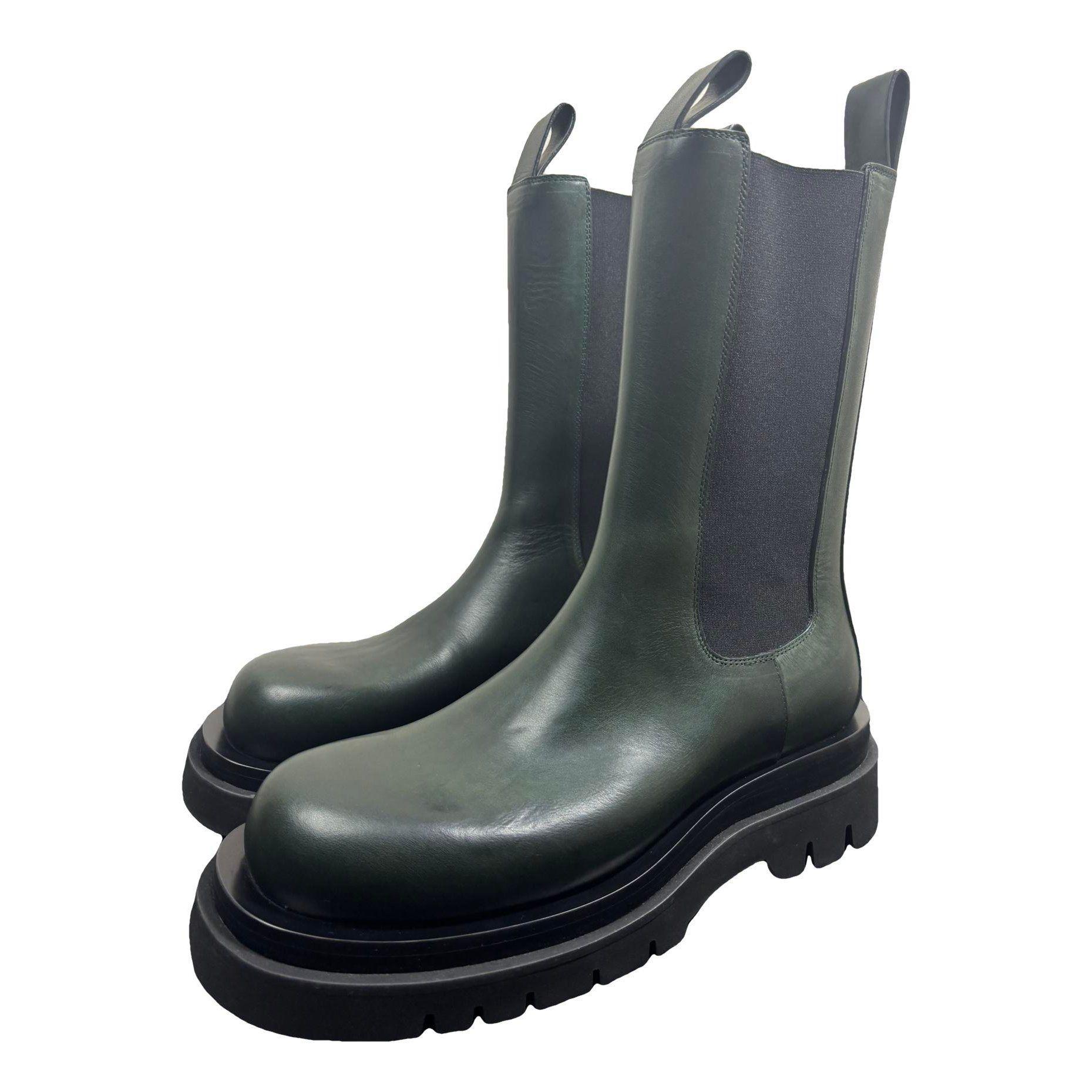 Lug leather ankle boots by BOTTEGA VENETA Lug leather ankle boots by BOTTEGA VENETA