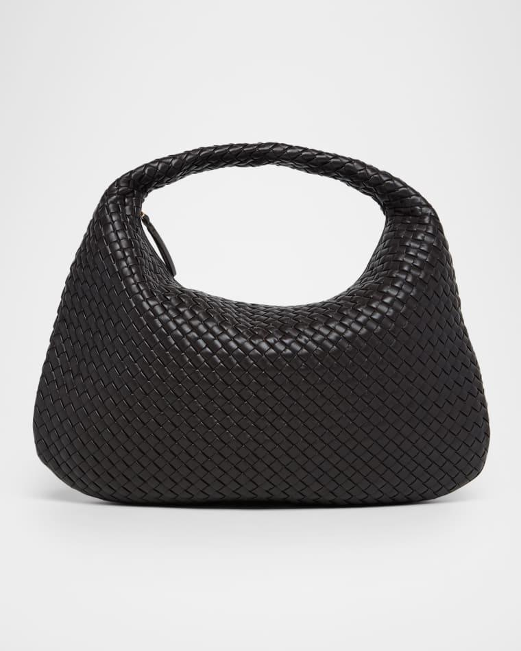Maxi Veneta Leather Shoulder Bag by BOTTEGA VENETA
