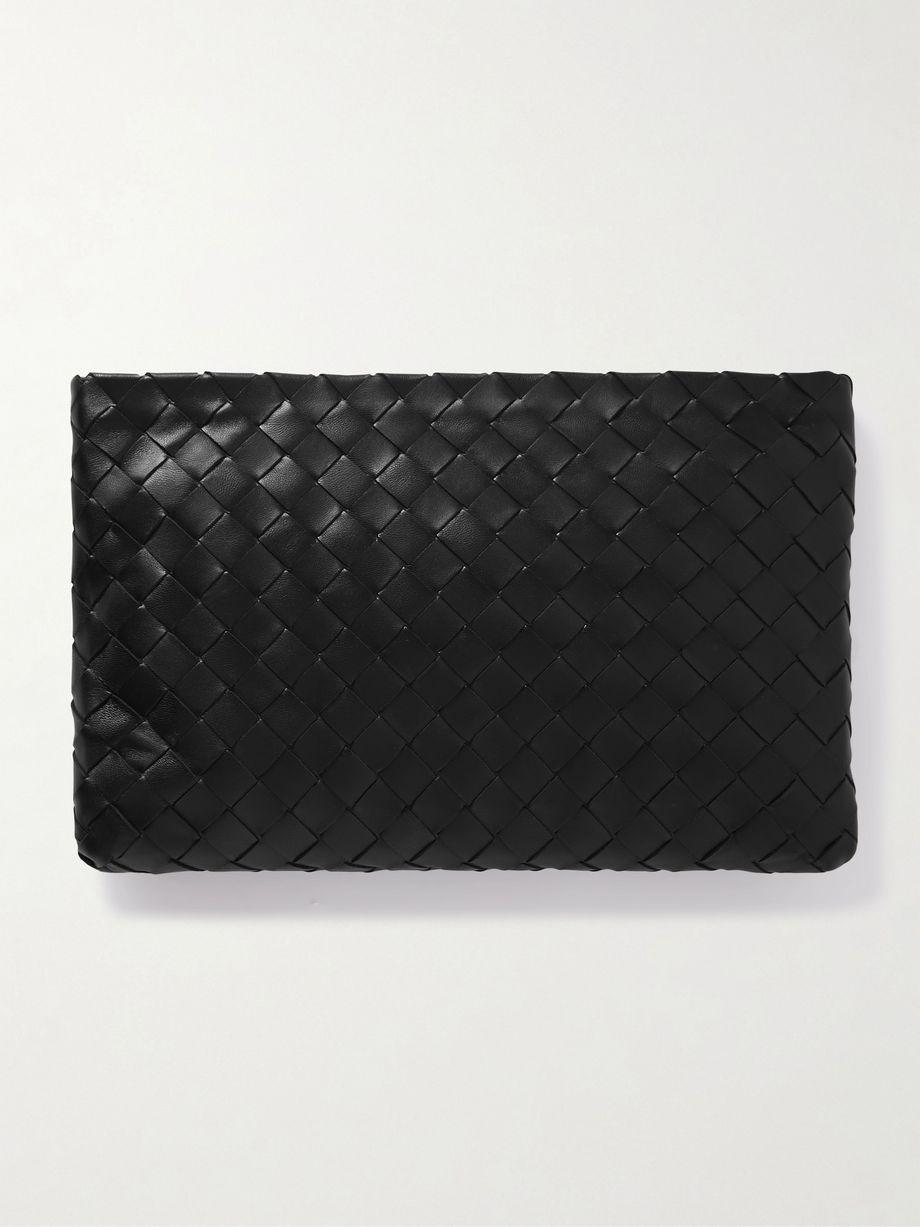 Medium Intrecciato leather pouch by BOTTEGA VENETA