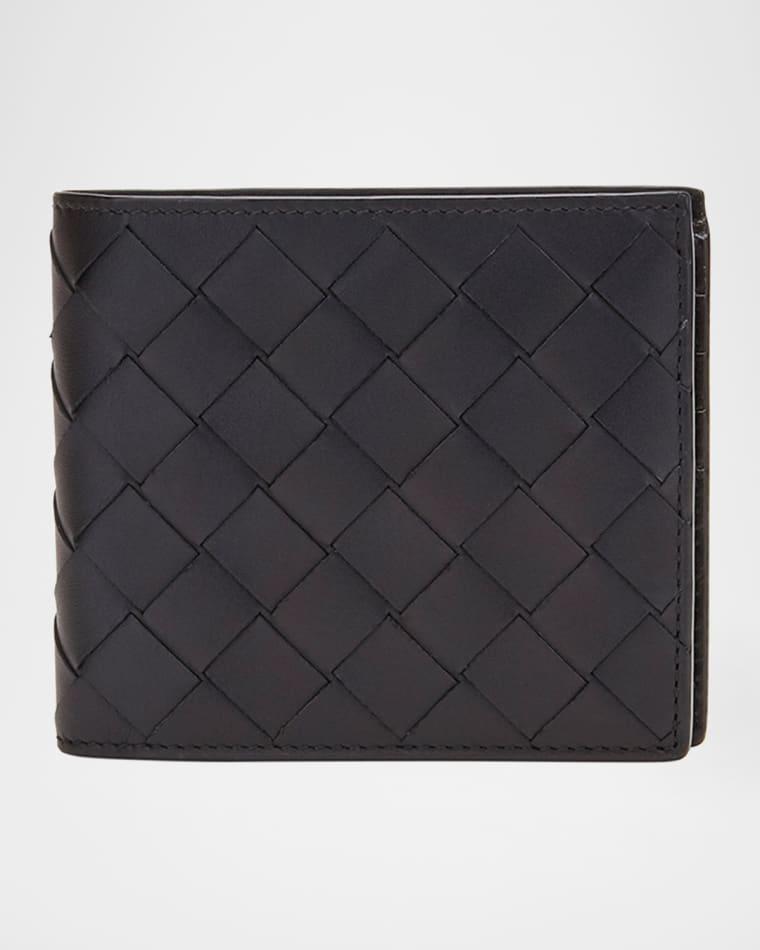Men's Intrecciato Leather Bifold Wallet by BOTTEGA VENETA