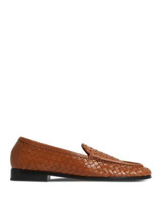 Men's Intrecciato Lenzio Loafers by BOTTEGA VENETA