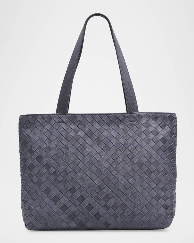 Men's Intrecciato Suede Tote Bag by BOTTEGA VENETA