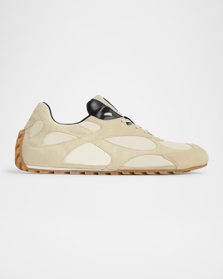 Men's Orbit Flash Nylon and Suede Low-Top Sneakers by BOTTEGA VENETA