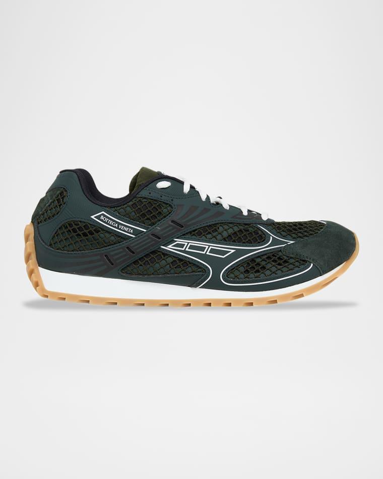 Men's Orbit Technical Fishnet Runner Sneakers by BOTTEGA VENETA