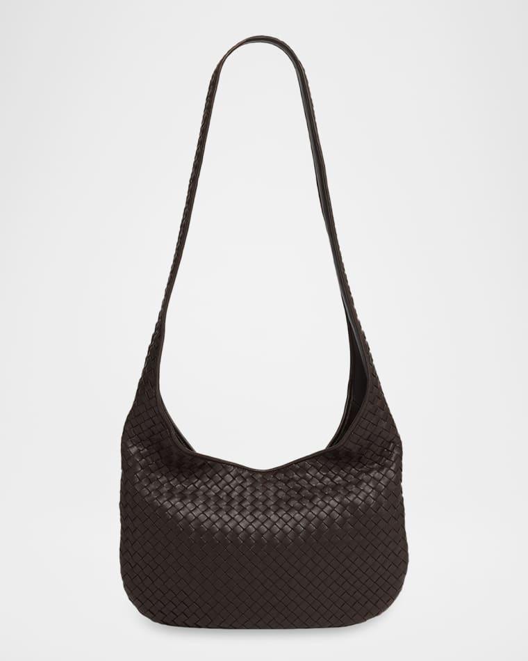 Men's Small Veneto Intrecciato Leather Shoulder Bag by BOTTEGA VENETA