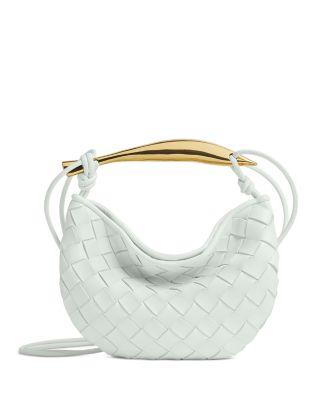 Mini Sardine Intrecciato Metallic Leather Bag by BOTTEGA VENETA
