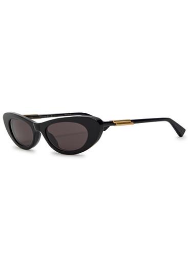 Narrow cat-eye sunglasses by BOTTEGA VENETA