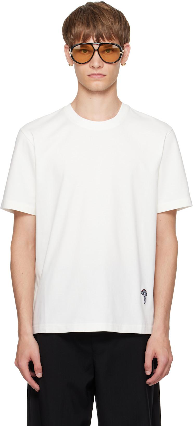 Off-White Cotton T-shirt by BOTTEGA VENETA