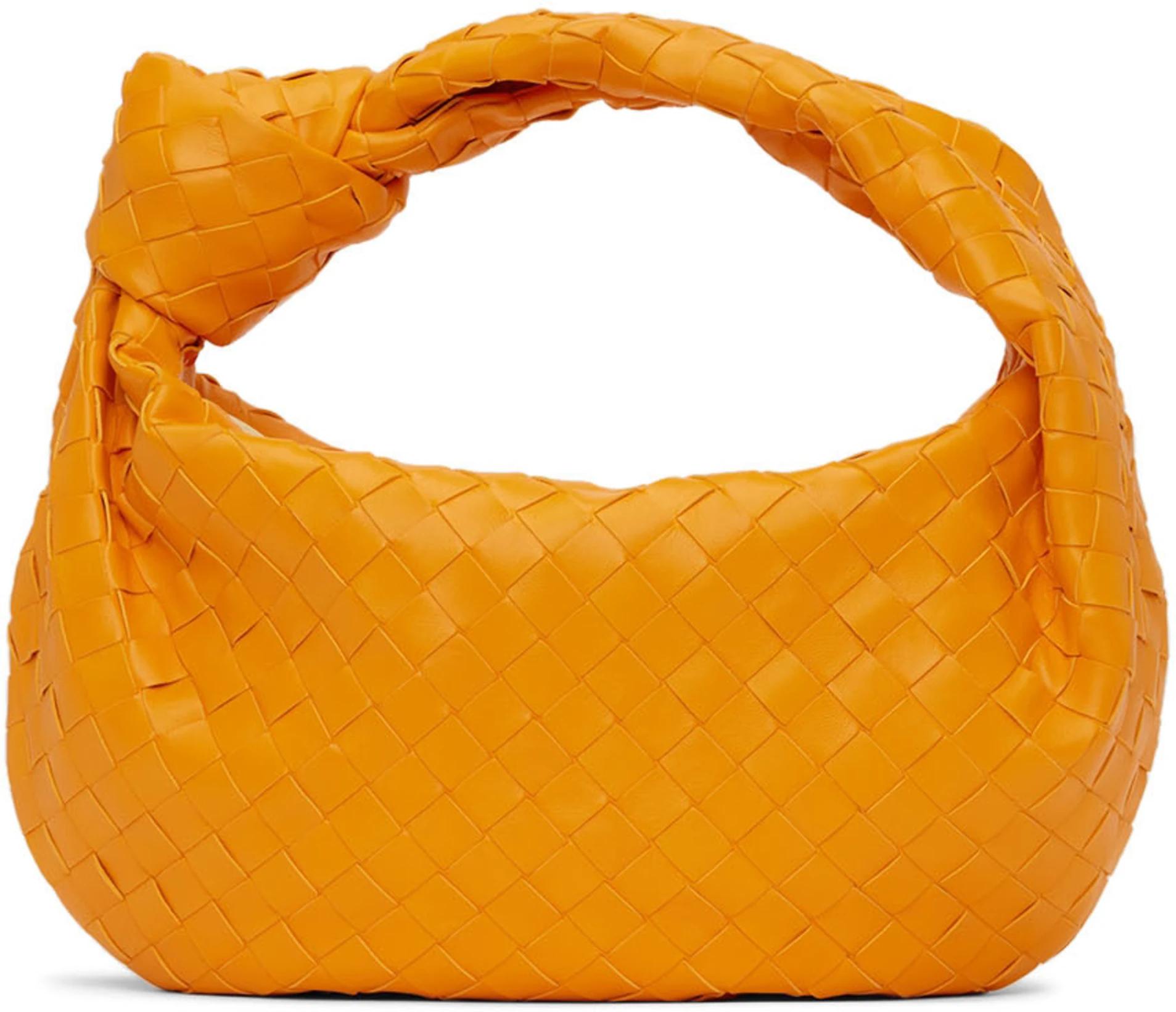 Orange Teen Jodie Bag by BOTTEGA VENETA
