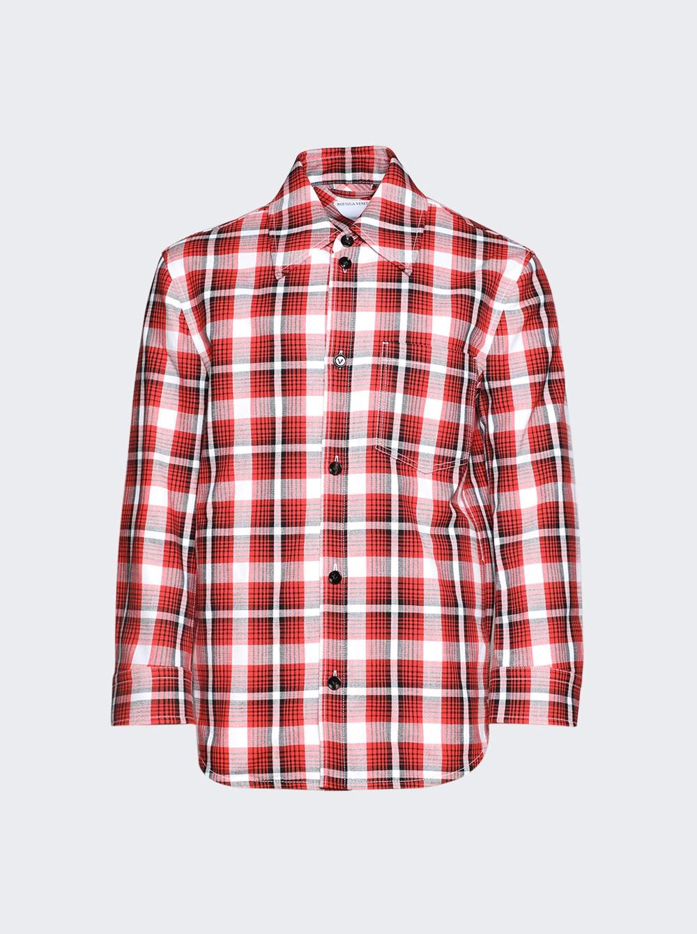 Overshirt Tomato And Chalk  | The Webster by BOTTEGA VENETA