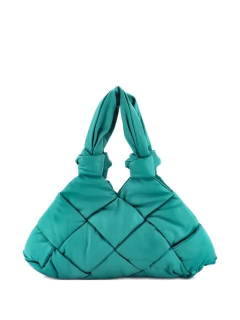 Padded Lock Bag Maxi Intrecciato Leather tote bag by BOTTEGA VENETA 
