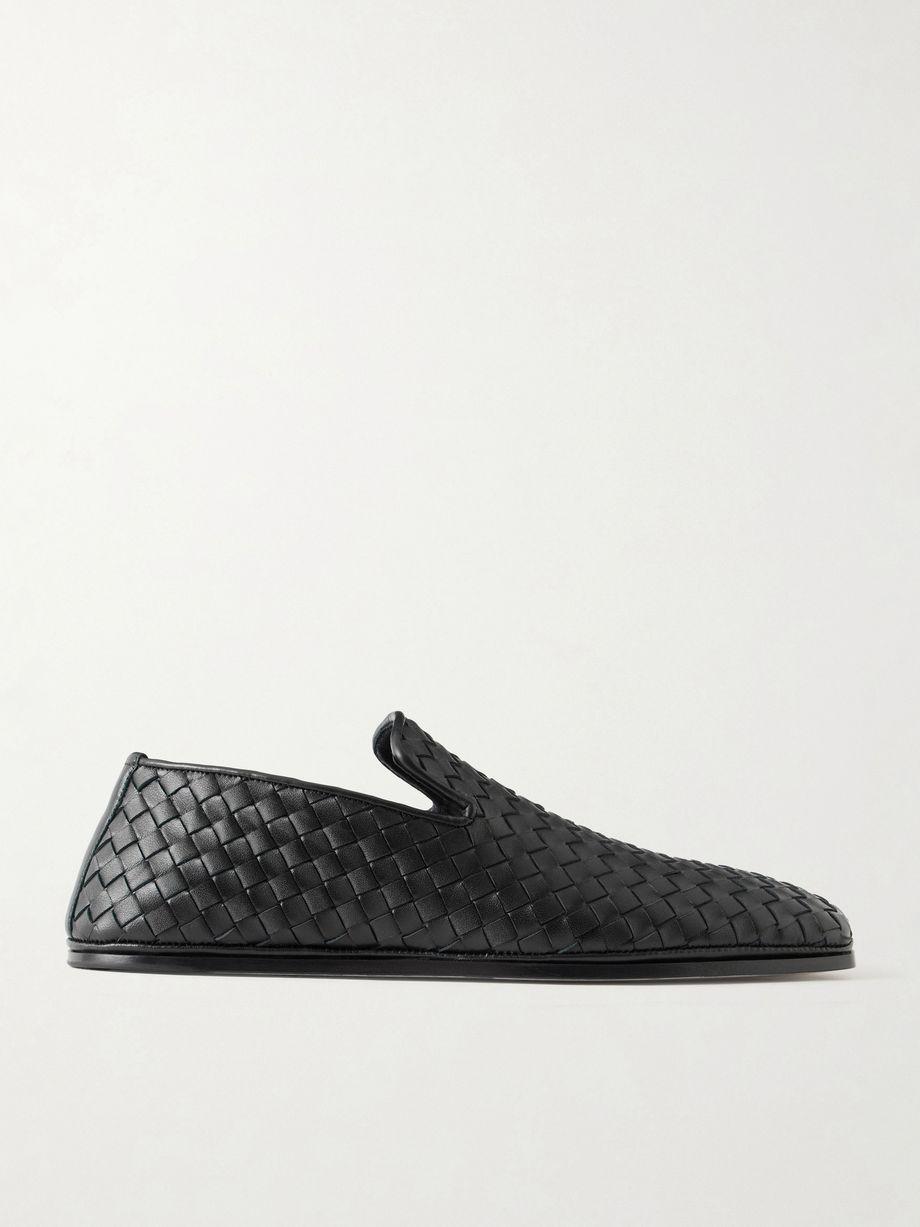 Palazzo Intrecciato leather loafers by BOTTEGA VENETA