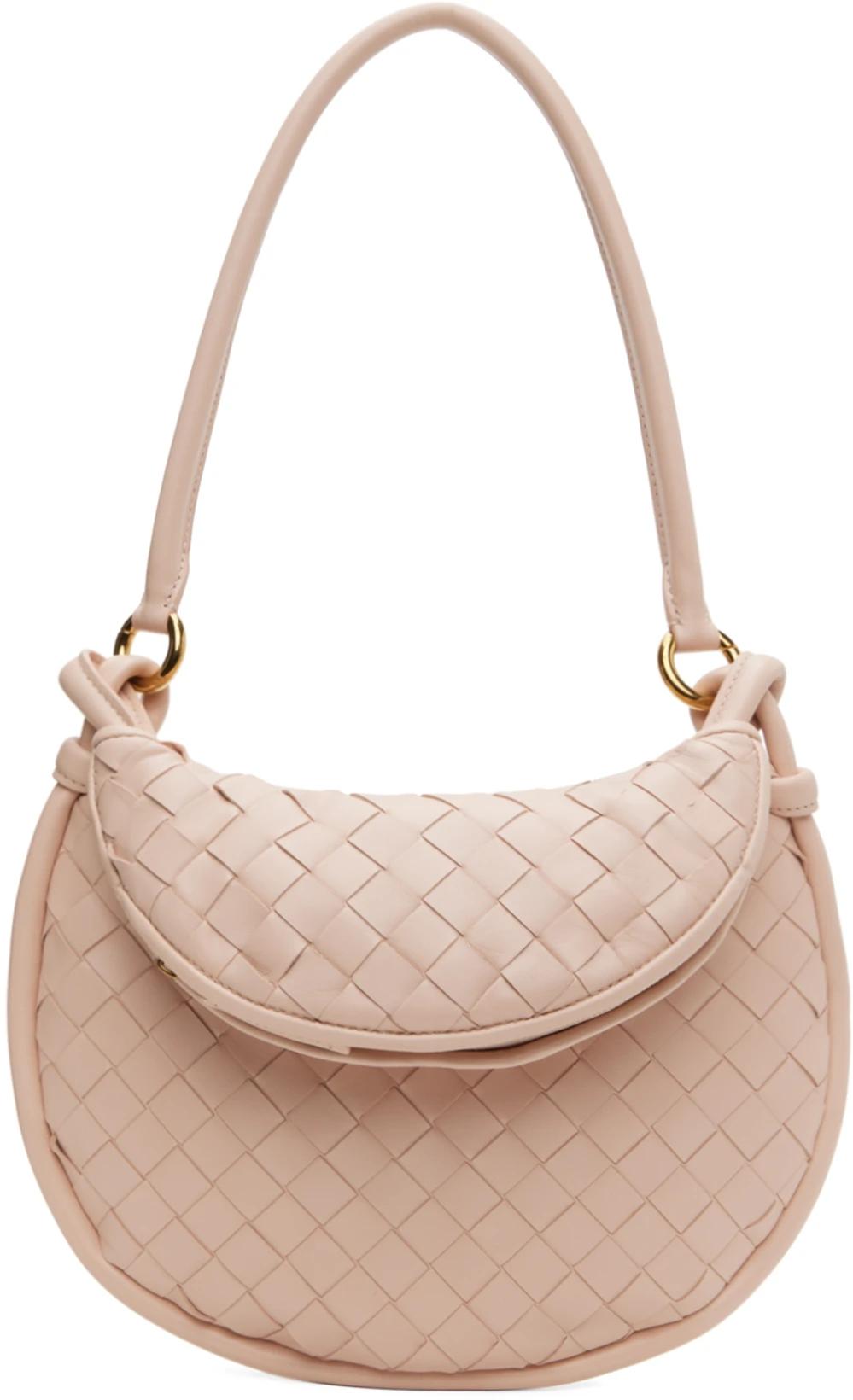 Pink Small Gemelli Bag by BOTTEGA VENETA