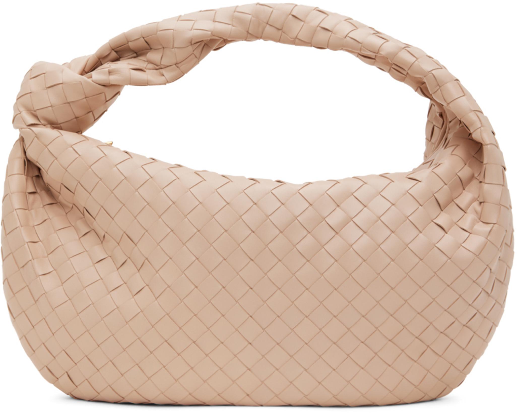 Pink Small Jodie Bag by BOTTEGA VENETA