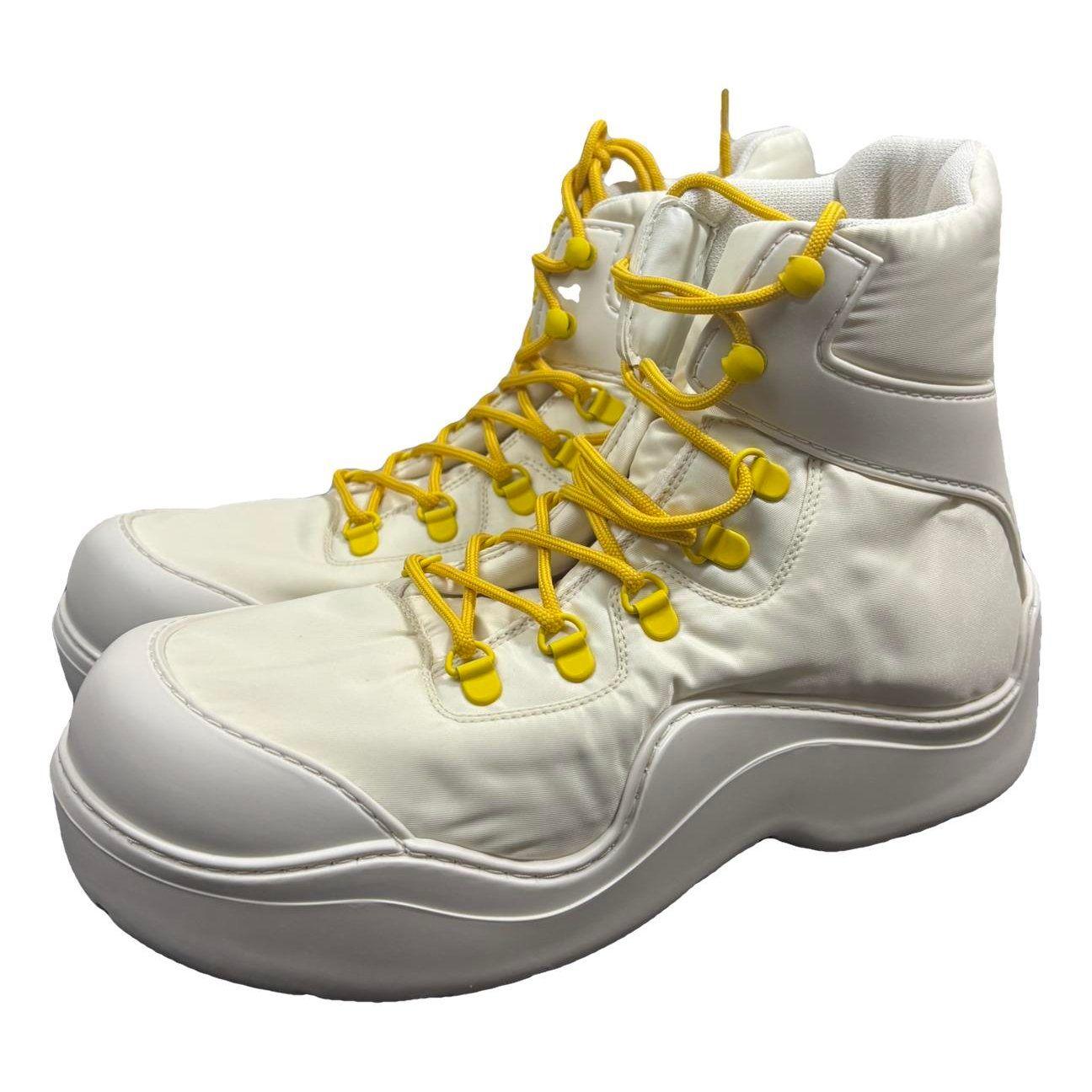 Puddle Bomber lace up boots by BOTTEGA VENETA Puddle Bomber lace up boots by BOTTEGA VENETA