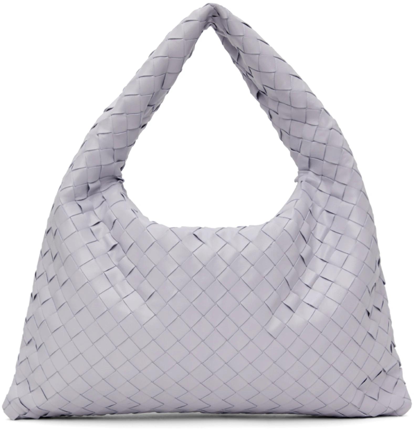 Purple Small Hop Bag by BOTTEGA VENETA