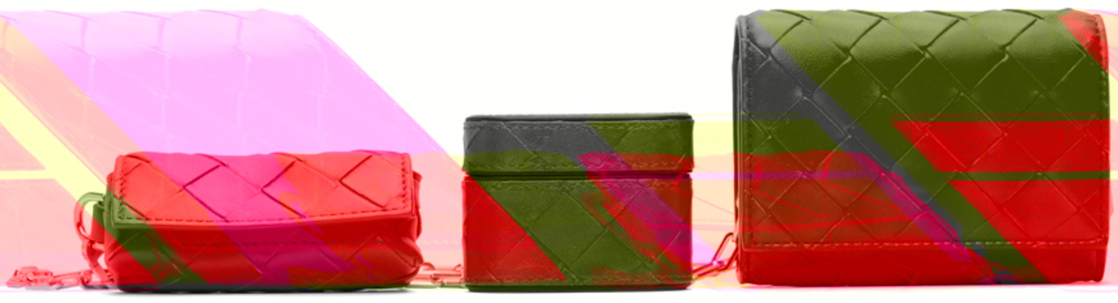 Red Intrecciato Bag by BOTTEGA VENETA