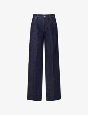 Relaxed-Fit Straight-Leg Denim Jeans by BOTTEGA VENETA