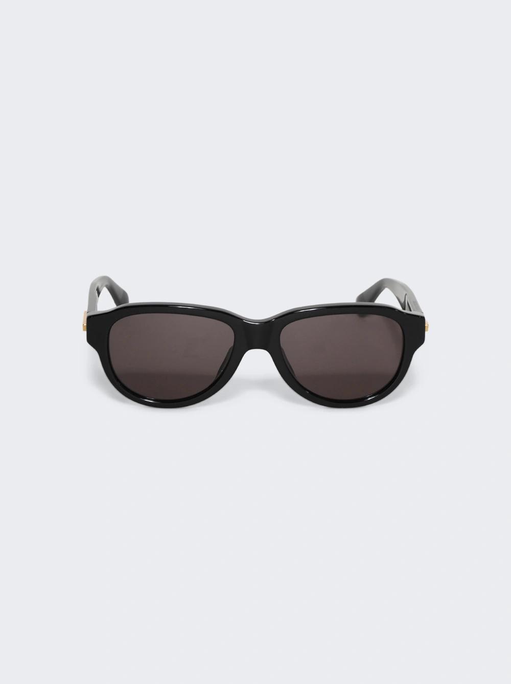 Round Sunglasses Black  | The Webster by BOTTEGA VENETA