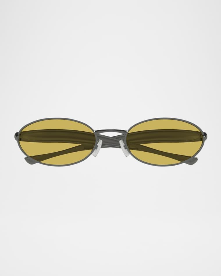 Sardine Logo Engraved Metal Sunglasses by BOTTEGA VENETA