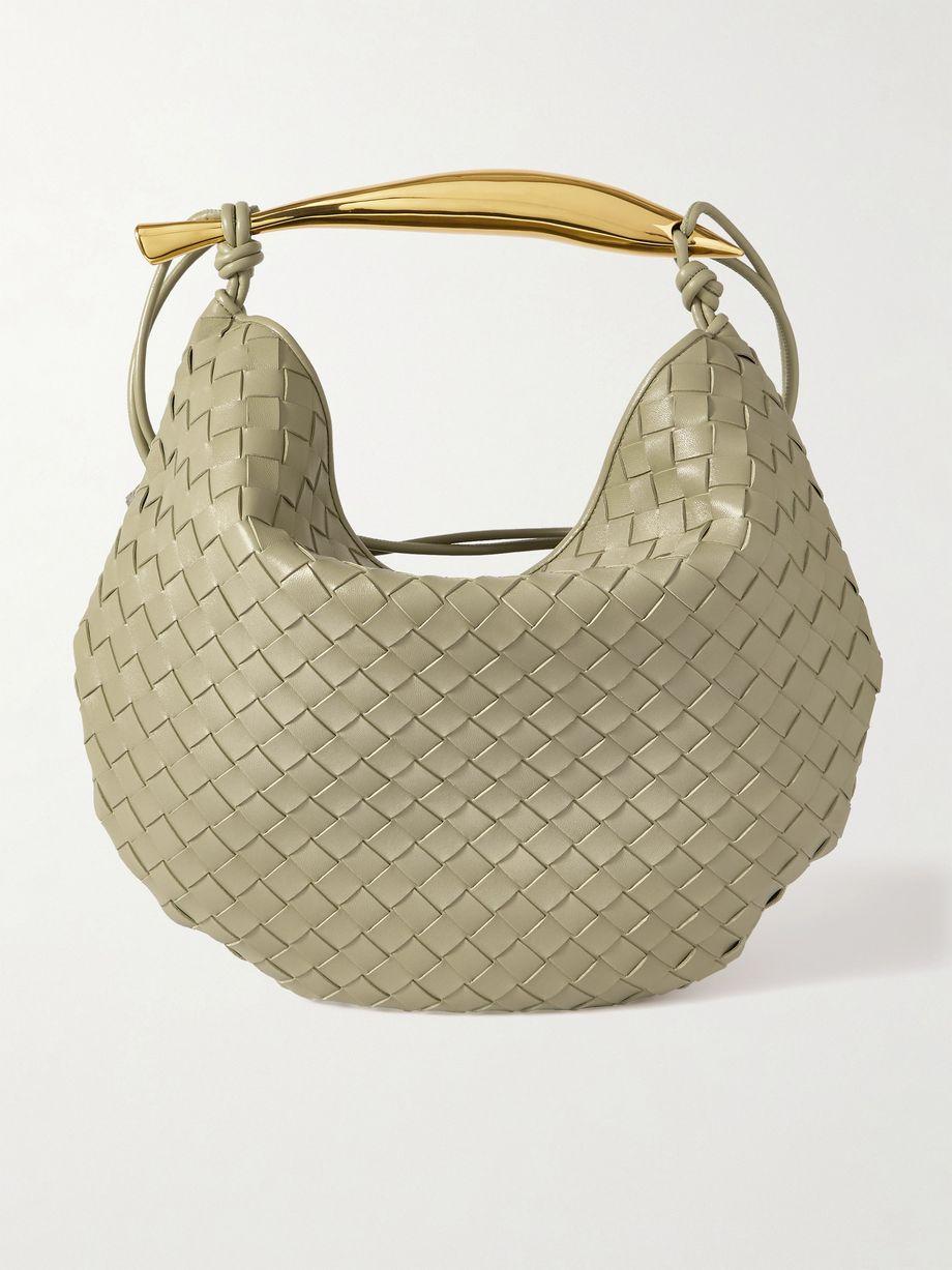 Sardine medium Intrecciato leather shoulder bag by BOTTEGA VENETA